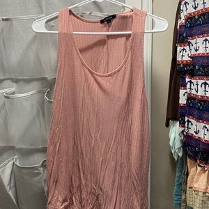 Pink tank top